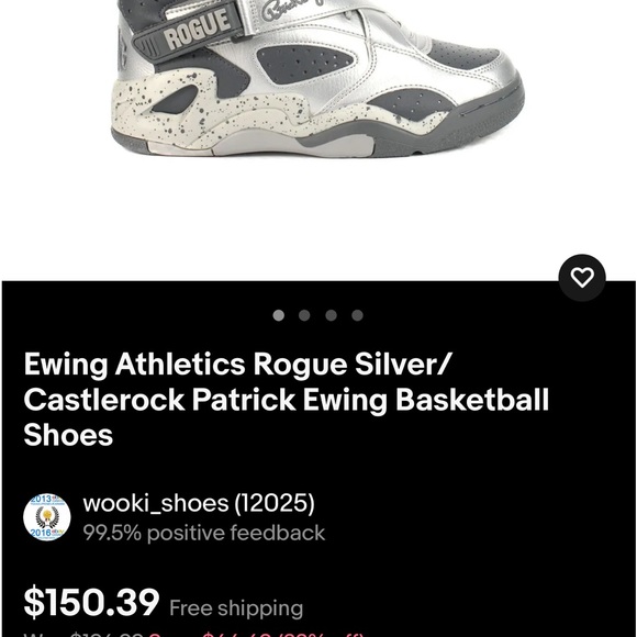 Patrick Ewings Rouge Silver - Picture 6 of 7